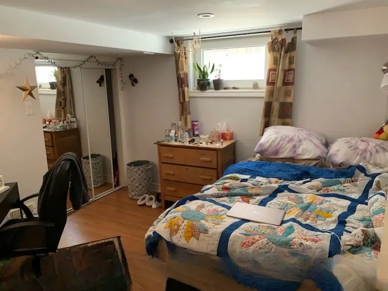 Basement bedroom at 16 Parkdale Cres