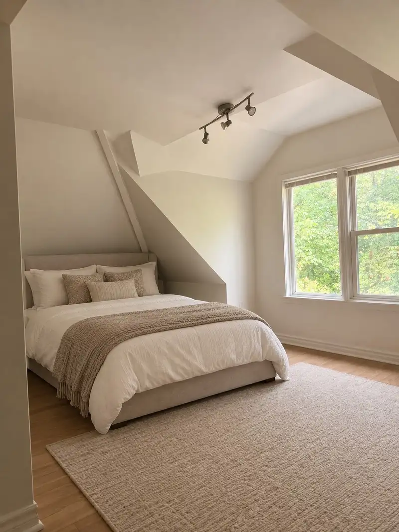 Upstairs bedroom at 208 Bernard Ave