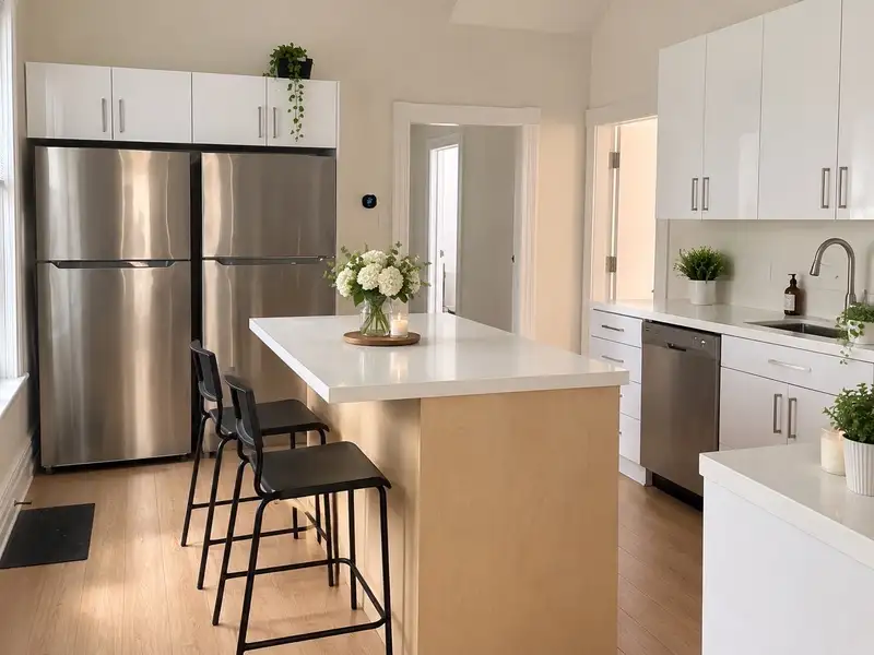 Kitchen at 208 Bernard Ave