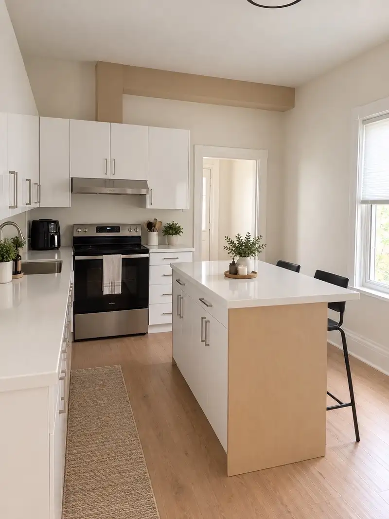 Kitchen at 208 Bernard Ave
