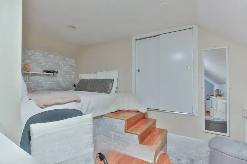 Upstairs bedroom at 228 Raymond Ave