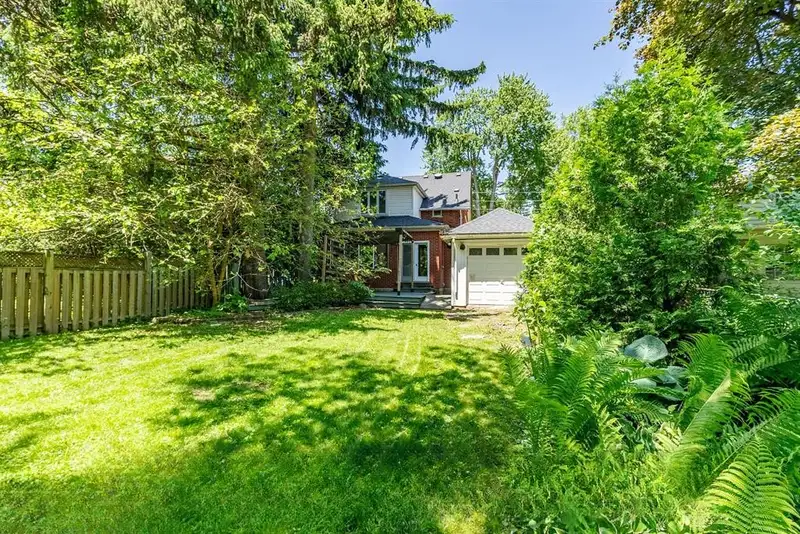 Backyard at 367 Huron St