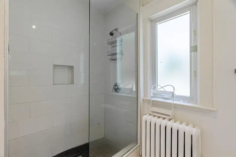 Upstairs bathroom with shower at 367 Huron St