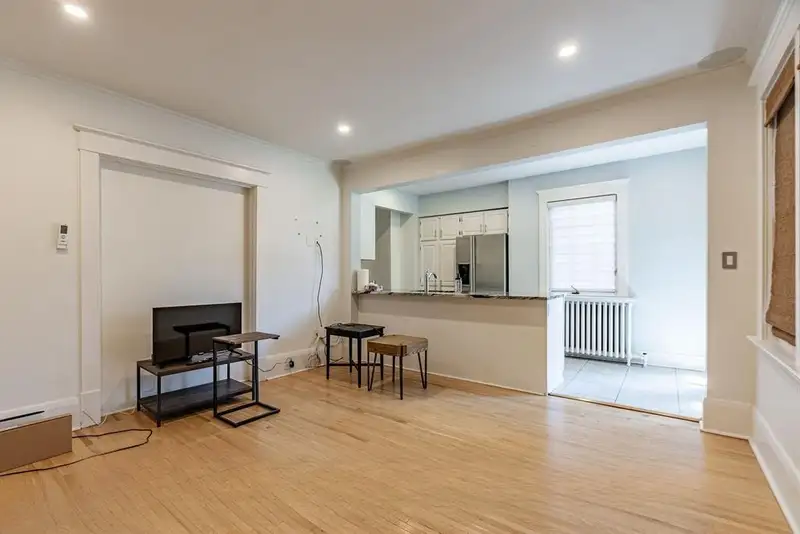 Living room at 367 Huron St
