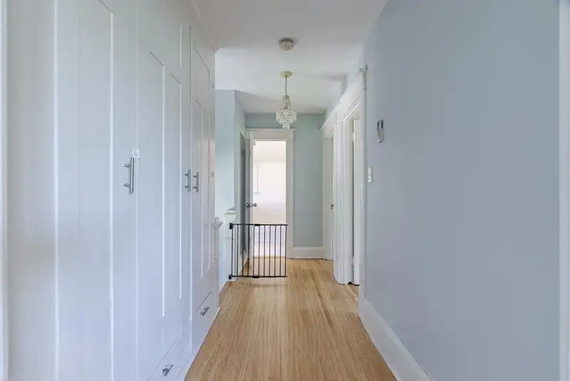 Upstairs hallway at 367 Huron St